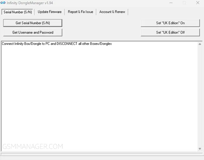 CM2 Dongle Manager