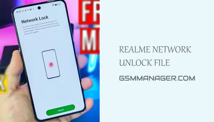 Realme N53 RMX3761 Network Unlock File